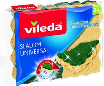 Zdjęcie produktu dla Vileda Slalom Universal 113625 Topfschwämme, 2 Stück pro Packung, 3 Packungen