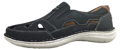 Produktbild von Josef Seibel ANVERS 77 Herrenschuhe - bequeme Slipper - Halbschuhe blau NEU