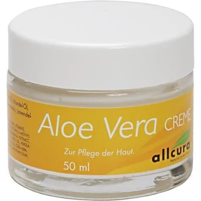 Produktbild von Feuchtigkeitsspendende und hautberuhigende Aloe Vera Creme für Gesicht und Körper 50 ml