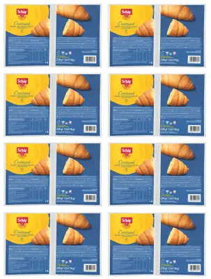 Produktbild von 8x Dr. Schär Gluten Free Croissant Glutenfreie Packung à 220g, Jede Packung Enthält 4 Croissants à 55g