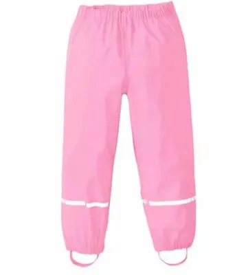 Produktbild von Kinder Regenhose wasserdichte Atmungsaktiv Buddelhose Matschhose für Mädchen Jungen-122/128