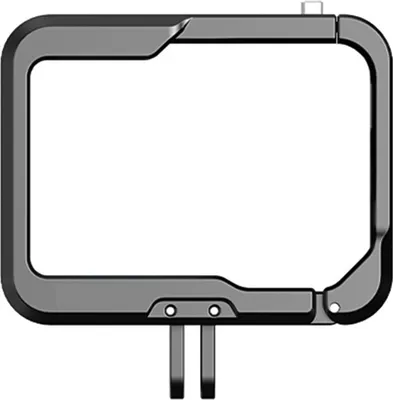Produktbild von Action Kamera Video Kaefig Metall Vlog Fall Schutz Gehaeuse mit Kalten Schuh Montieren Erweiterung Zubehoer Ersatz fuer GoPro Hero 12/11/10/9