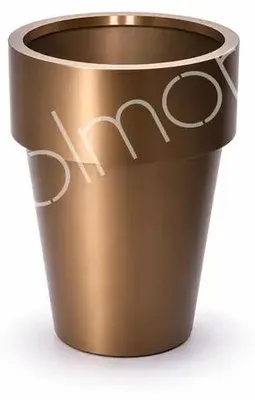 Immagine prodotto di Vaso AURIEL, diametro 50 cm, altezza 70 cm, color oro rosa