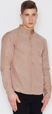 Produktbild von Visent Langarmhemd für Männer Timuani beige S
