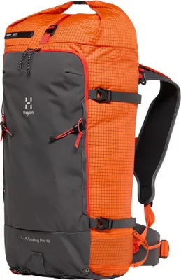 Image de Haglöfs L.I.M Touring Pro 40 - Sac à dos de ski 61 cm (magnétite/orange vif)