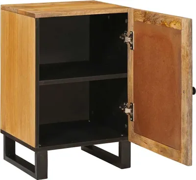 Zdjęcie produktu dla vidaXL Szafka łazienkowa brązowa 38 x 33 x 58 cm lite drewno mango