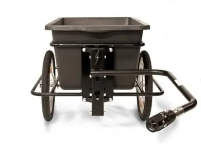 Produktbild von Roland Fahrradanhänger Big Boy Fietskar met Achterasbevestiging 16 Zoll Unisex Schwarz