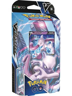 Obrázek produktu pro Pokémon Go Mewtwo V Battle Deck.