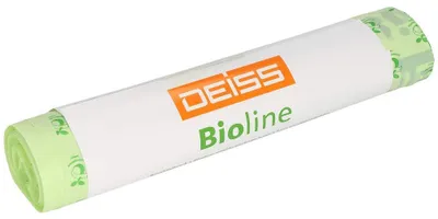 Obrázok produktu pre Biozložiteľné vrecia na biologický odpad DEISS Bioline, objem 200 litrov, 5 kusov