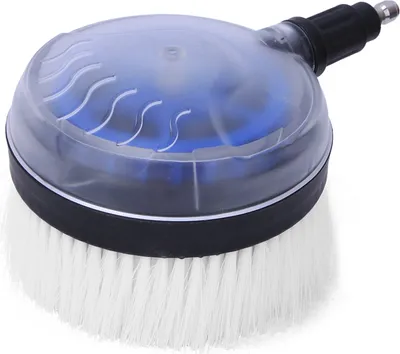 Produktbild von Rotierende Waschbürste, 360° drehbar, fächerförmig, für Hochdruckreiniger, 1/4"-Schnellanschluss