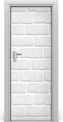 Produktbild von Tulup Türaufkleber 75x205 cm Dekorative Aufkleber Selbstklebend Wasserdichte Tapete Abnehmbar Schlafzimmer Wohnzimmer Wohnkultur - Ziegelwand