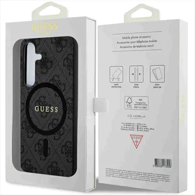 Produktbild von Guess Guhms24sg4gfrk S24 S921 4g Collection Leather Handyhülle Durchsichtig  Durchsichtig One Size