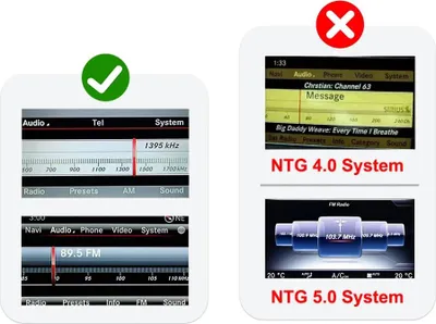 Image de Interface CarPlay, compatible avec les systèmes NTG de Mercedes-Benz, intégration Android Auto, NTG 4.5