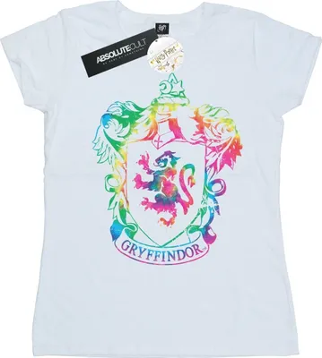 Produktbild von Harry Potter - "Gryffindor" T-Shirt für Damen BI23712 (S) (Weiß)