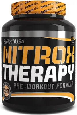 Produktbild von BioTech USA Nitrox Therapy 680 g tropisch / Trainingsbooster / Ultimative Pre-Workout-Formel mit NO-Boostern