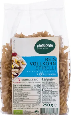 Produktbild von Spirelli - Reis-Vollkorn 250g 6er Pack