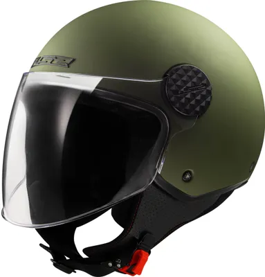 Produktbild von Jet Helm LS2 OF558 SPHERE LUX II Solid Militärgrün Matt größe XS