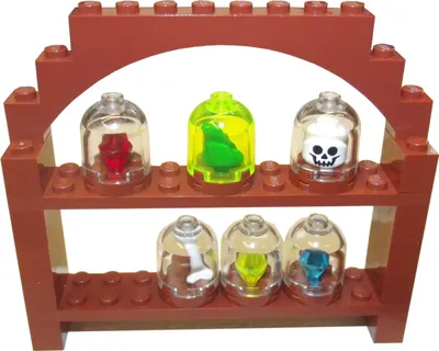 Produktbild von LEGO Halloween MOC: Regal im Labor