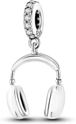 Imagen del producto de Pulsera de dijes de plata de ley 925, colgantes para pulseras