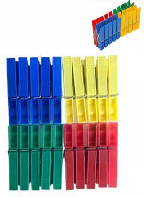 Produktbild von Medfar Wäscheklammern 72 mm 20 Stk.