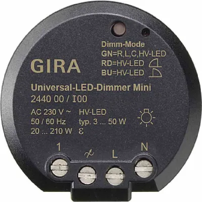 Produktbild von Gira Uni-LED-Dimmer Mini 244000