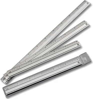 Immagine prodotto di folia 23030 folia Metall-Lineal, aus Aluminium, 300 mm