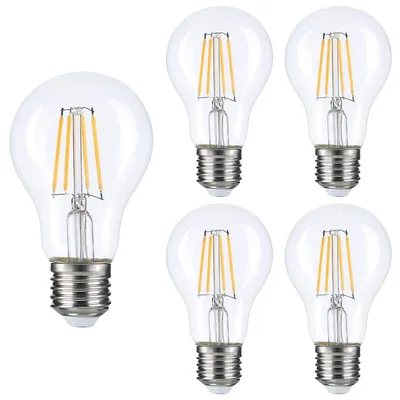 Productafbeelding van Optonica LED Peerlamp A60 E27 Helder - 8W 810lm 2500K - Extra Warmwit Dimbaar - Vervangt 70W - 5 stuks