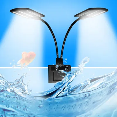 Image de Aquarium Plant Light LED Aquarium Light Plant Growing Light 15W Clip-on Aquarium Lamp LED Aquarium Light f��r Aquarium