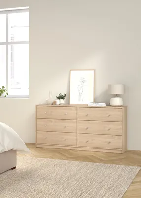 Productafbeelding van Dubbele Ladekast May Jackson Hickory - Giga Living