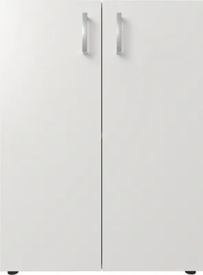 Image de Aktenschrank >Trio< in Weiß - 57x77x34,5cm (BxHxT)