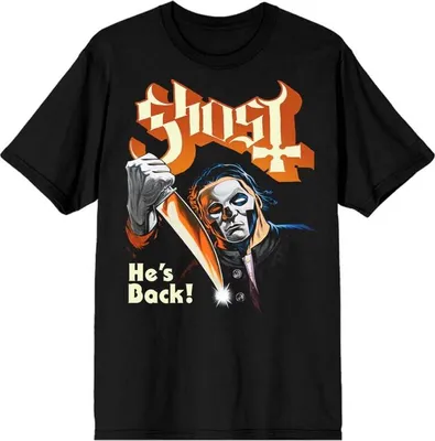 Produktbild von Ghost T-Shirt Herren He's Back schwarz L