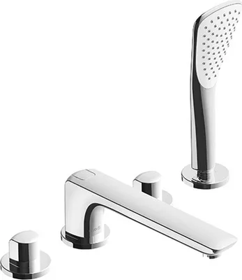 Produktbild von Kludi Wannenfüll- und Brause-Einhandmischer AMEO DN 15 Monogriff chrom