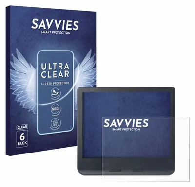 Produktbild von 6x Für Kobo Libra Colour 2024 Schutzfolie Savvies Displayschutz Display Schutz Folie Klar Transparent
