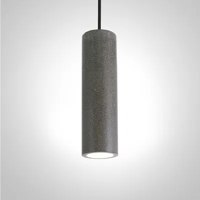 Produktbild von Pendelleuchte, GU10, Lampe Für Wohnzimmer Esszimmer Küche, Höhenverstellbar Farbe Beton-Sandstein-Schwarz