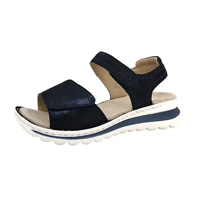 Produktbild von Ara Tampa-S 2.0 Damenschuhe Sandalen Hoch Sandalette Blau Freizeit, Schuhgröße:41 EU