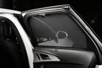 Image de Car Shades Pare-soleil pour voiture Pare-brise Noir 100 cm