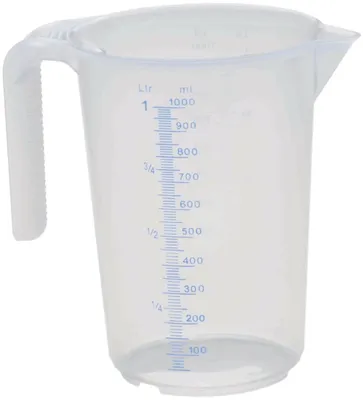 Produktbild von IWH Messbecher transparent Inhalt: 1 Liter