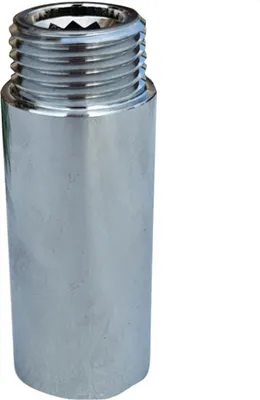 Produktbild von INF 70-mm-Verlängerungs-Kupferverbinder - Silberne Sanitärverlängerung