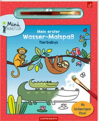 Produktbild von Mini-Künstler Mein erster Wasser-Malspaß - Tierbabys