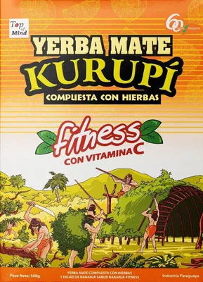 Imagen del producto de Yerba Mate KURUPI FITNESS VIT C 500g, producto de Paraguay
