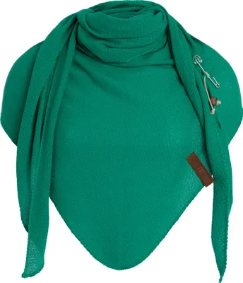 Produktbild von Knit Factory Lola Dreieckstuch - Bright Green - 190x85 cm
