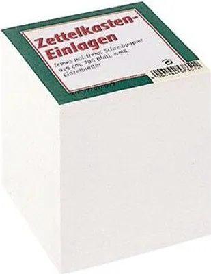 Zdjęcie produktu dla LANDRÉ® 100420104 LANDRÉ® Notizzettel lose weiß 9,0 x 9,0 cm, ca. 800 Blatt, 1 St.