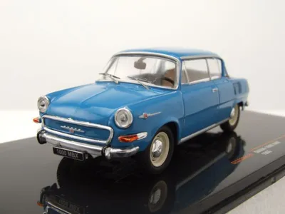 Immagine prodotto di Škoda 1000 MBX (1966) - azzurro IXO 1:43