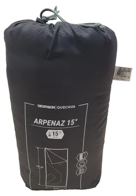 Produktbild von Quechua Arpenaz 15° Schlafsack – NEU + leicht, kompakt, 1‑Person