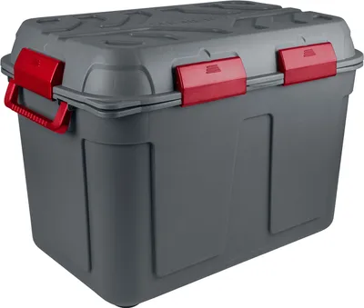 Produktbild von Sunware Aufbewahrungsbox Q-Line 160 L OUTDOOR anthrazit/rot