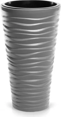 Produktbild von Blumentopf Sand Slim Ø 296 mm steingrau