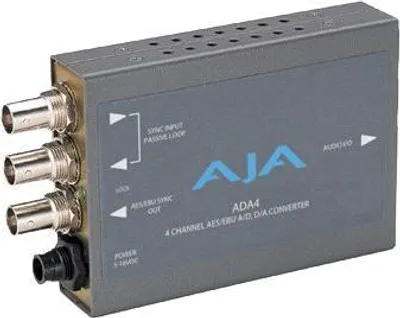 Produktbild von AJA ADA4 - Bidirektionaler A/D- und D/A-Audiowandler