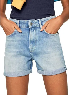 Produktbild von Pepe Jeans Mary Kurze Jeans Blau 29 Frau Blau 29