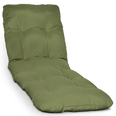 Produktbild von Beautissu Auflage Sonnenliege Deckchair Flair RL, 190x60x8 cm, Olivegrün