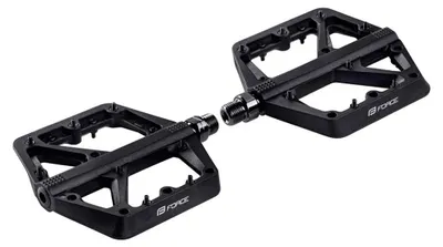 Obrázok produktu pre Pedále Force Blizz – nylonová platforma 112 × 109 mm priemyselné ložiská čierne 670293